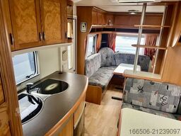 HOBBY 650 KMFE Etagenbetten Festbett Vorzelt Mover