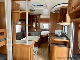 HOBBY 650 KMFE Etagenbetten Festbett Vorzelt Mover