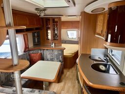 HOBBY 650 KMFE Etagenbetten Festbett Vorzelt Mover