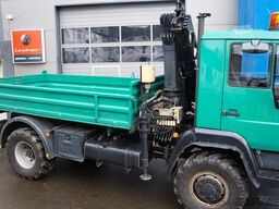 MAN Dreiseitenkipper MAN 7731 mit Kran