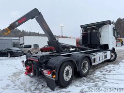 Volvo FH 500 Hook-lift, + Crane / Lift-dumper hydraul...