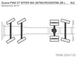 Scania P450 XT EFFER 955 (95TM)CROSSSTAB JIB LIER!!202...