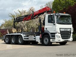 DAF CF530 8x4!! TRIPLE!!2023!! KRAAN/HAAK!!EURO6!! ...