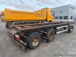  Hoffermann 3 axle container trailer