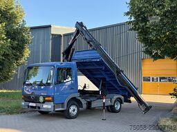 Mercedes-Benz ATEGO 818 - Kipper - Kran - Hiab -125Tkm
