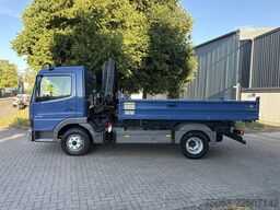 Mercedes-Benz ATEGO 818 - Kipper - Kran - Hiab -125Tkm