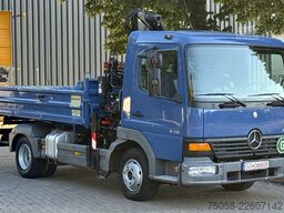 Mercedes-Benz ATEGO 818 - Kipper - Kran - Hiab -125Tkm