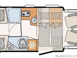 DETHLEFFS Dethleffs Trend T 7057 EB Active Mod. 2026
