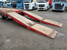 Faymonville 4 axle extendable blowbed ramps