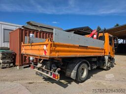 IVECO 75E15 3-S-Kippoer Meilöer mit Fassi F50 Kran