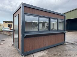 Villex Verkaufscontainer Wood Pavillon 2.0