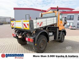 Unimog U 300 4x4, Kipper, Kommunalhydraulik, Zapfwelle