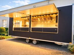 Mega Grillwagen, Imbissanhänger, Imbisswagen, Foodtruck