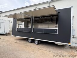 Mega Grillwagen, Imbissanhänger, Imbisswagen, Foodtruck