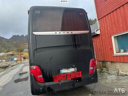 Setra S411 tour bus w/ 29+2+1 seats and winter tires. Lo