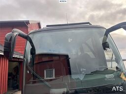 Setra S411 tour bus w/ 29+2+1 seats and winter tires. Lo