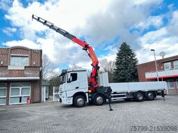 MERCEDES-BENZ 3248 Arocs Pritsche+PK48002 Kran 8x2