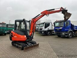 KUBOTA Minibagger KX 61 Minibagger 2245h, incl. Grabn+T