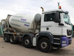 MAN TGS 32.400 8x4 BB STETTER 9 m³  AP ACHSE Nr: 800