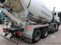 MAN TGS 32.400 8x4 BB STETTER 9 m³  AP ACHSE Nr: 800