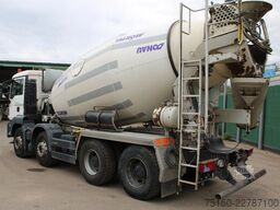 MAN TGS 32.400 8x4 BB STETTER 9 m³  AP ACHSE Nr: 800