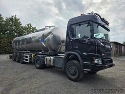 SCANIA G 460 XT 4x4 Unfall, 2 Kreishydraulik,Retarder