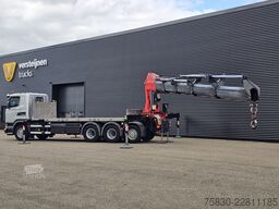 Scania G450 8x4 / RETARDER / FASSI F660 CRANE / KRAN /...