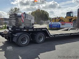 Hiebenthal 4-achs Tieflader verbreiterbar | 9,80 m lang 40 50 Oese
