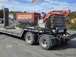Hiebenthal 4-achs Tieflader verbreiterbar | 9,80 m lang 40 50 Oese