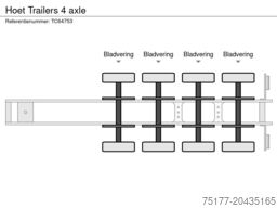 Hoet Trailers 4 axle