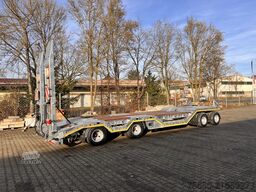 Möslein T 4 VB H1 R  neuer 4 Achs Tieflader + Radmulden