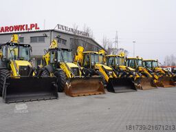 New Holland B 115 C backhoe loader / 1000 MTH !