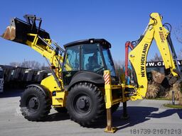 New Holland B 115 C backhoe loader / 1000 MTH !