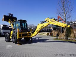 New Holland B 115 C backhoe loader / 1000 MTH !