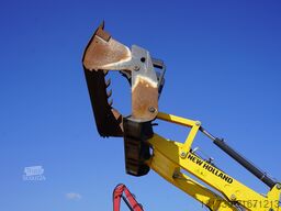 New Holland B 115 C backhoe loader / 1000 MTH !