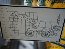 New Holland B 115 C backhoe loader / 1000 MTH !