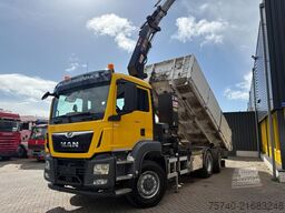 MAN TGS 26.460 + HIAB 232 ES-5 + TIPPER + 6X2 STEER...
