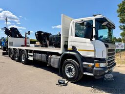 Scania P410 8x4 TRIDEM + CRANE HIAB 244 EP-4 HIDUO - R...