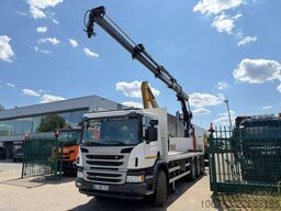 Scania P410 8x4 PRITSCHE + KRAN HIAB 244 EP-4 HIDUO - ...