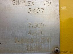 Mercedes-Benz Atego 1222 SLIDING PLATFORM / SHIEBEPLATEAU / W...