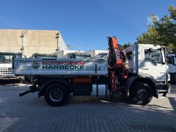 Mercedes-Benz Axor 1829 K 4X2 Kipper mit Kran Atlas 125.2