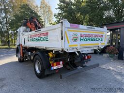 Mercedes-Benz Axor 1829 K 4X2 Kipper mit Kran Atlas 125.2