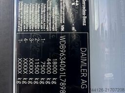 MERCEDES-BENZ Actros 1843LL/Lowliner/Retarder/German/TüV+SP
