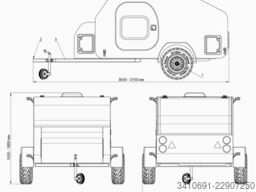 LifeStyle Camper X-Line Minicamper Teardrop Tiny