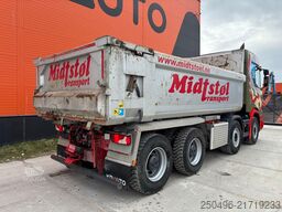 Scania R 520 8x4 RETARDER / FULL STEEL / BOX L=5565 mm