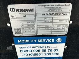 KRONE 2 Achswechselfahrgestell, Typ: AZW 18 eL3B9