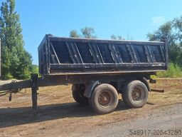 Meiller Tandem Kippanhänger Stahl