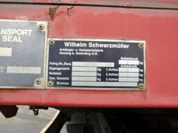 KRONE ZZ/DC07 TANDEM-LAFETTE, STANDARD, BPW-ACHSEN, HECKABSTüTZUNG OHNE CONTAINER