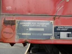 KRONE ZZ/DC07 TANDEM-LAFETTE, STANDARD, BPW-ACHSEN, HECKABSTüTZUNG OHNE CONTAINER