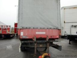 KRONE ZZ/DC07 TANDEM-LAFETTE, STANDARD, BPW-ACHSEN, HECKABSTüTZUNG OHNE CONTAINER